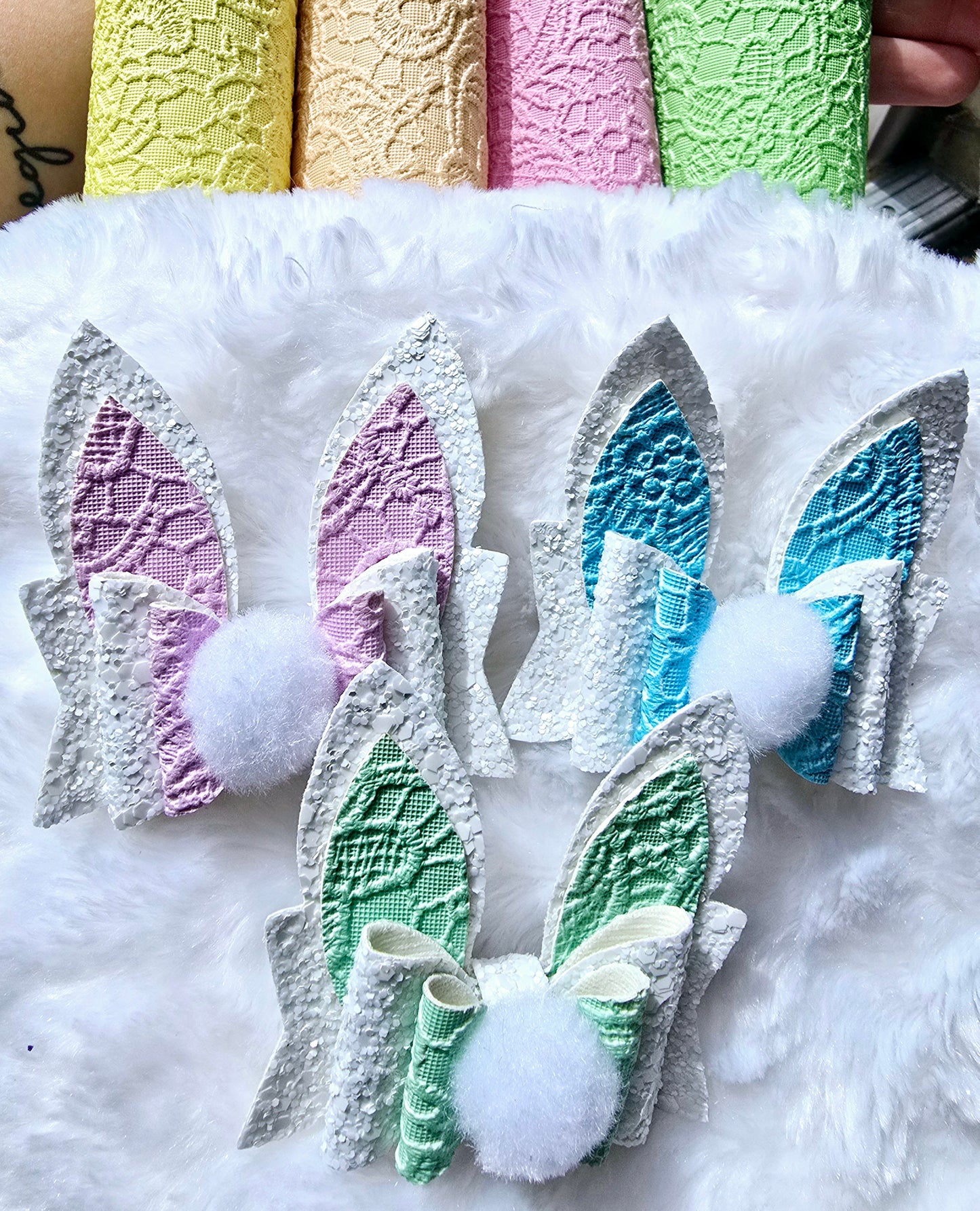 Lace Bunny Bows