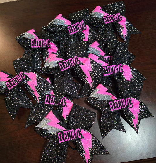 ELECTRIC cheer bow