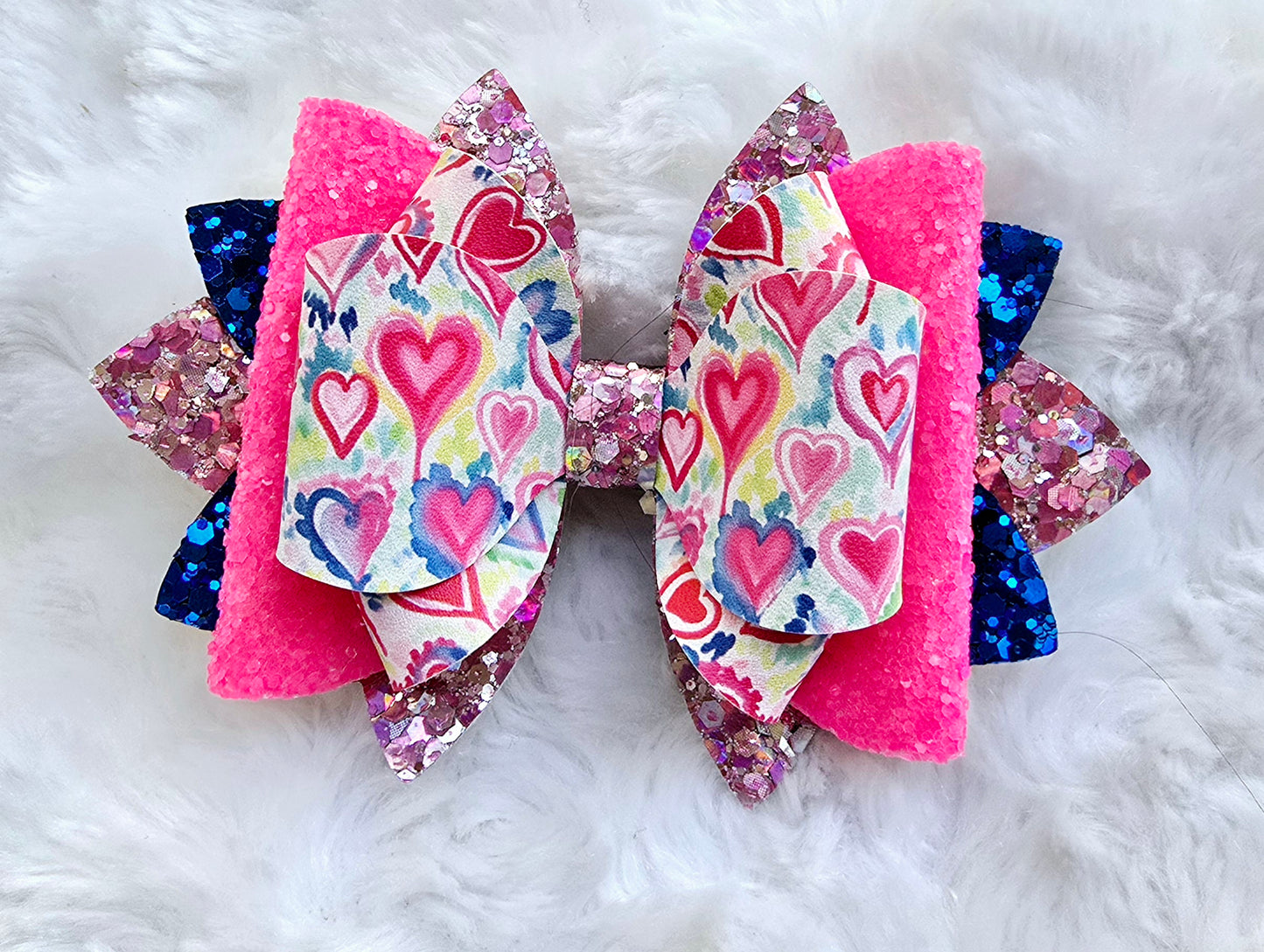 Bloom floral hearts