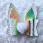 Rainbow bunny ears