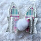 Plaid bunny bows