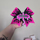 FIRE cheer bow