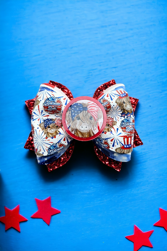 Patriotic Cow
